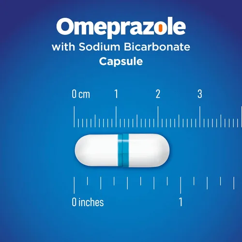 Vista 7 de Yaxa Basic Care Cápsulas de omeprazol y bicarbonato de sodio, 20 mg/1100 mg, medicamento frecuente para la acidez estomacal las 24 horas