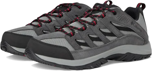 Vista 16 de Columbia Crestwood - Calzado de senderismo para hombres Tiburón/Columbia Gris