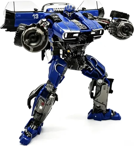 Vista 7 de Figura de acción de robot, modelo de juguete de deformación de auto de 6.4 pulgadas con accesorios, para niños y niñas