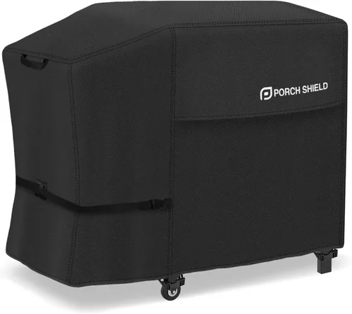 Vista 11 de Porch Shield Cubierta de parrilla de gas 600D de 28 pulgadas impermeable y resistente a la decoloración, se adapta a la estación de cocción