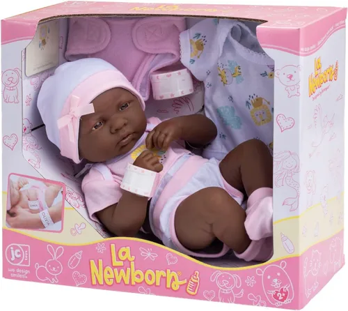 Vista 6 de Newborn Nursery - Set de regalo de 8 piezas de ajuar de muñeco bebé