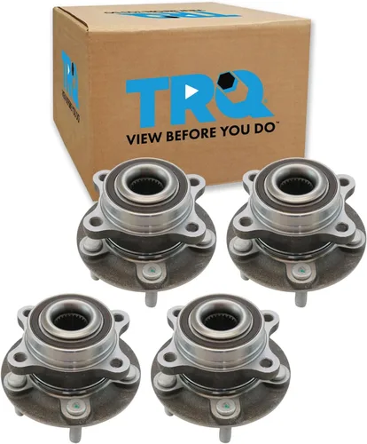 Vista 128 de Conjunto de rodamiento de rueda y buje TRQ para parte trasera izquierda y derecha, 2 piezas, compatible con Ford Expedition 2007-2010 y Lincoln