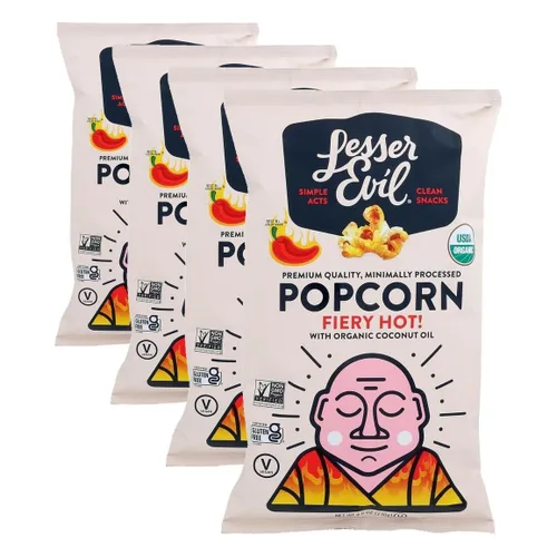 Vista 28 de LesserEvil Palomitas de maíz orgánicas "Avocado-licious", exclusivo de Amazon, calidad premium, mínimamente procesado, sin aceite vegetal, 4.6