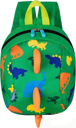 YUPING Toddler kids Dinosaur Backpack Book Bags with Safety Leash for Boys Girls