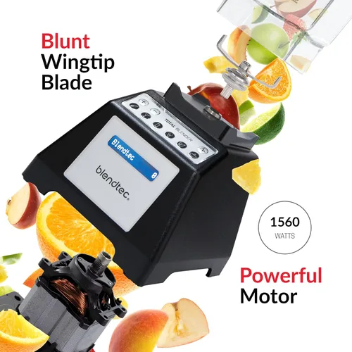 Vista 4 de Blendtec Total Blender Classic (Negro), WildSide+ Jar & GO Bottle