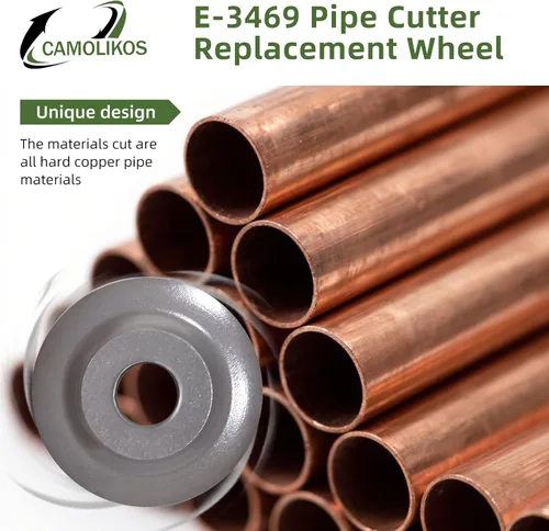 Vista 4 de E-3469 Modelo Tubing Cutter Reemplazo Rueda (4 Unids) Para 41317 Piezas De Repuesto De Máquina De Corte