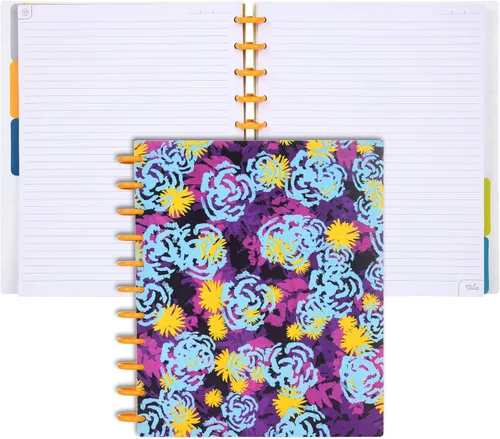 Vista 139 de Talia - Cuadernos de notas con tapas, planificador, personalizables, (Rosa de los 90, Junior (5.5 pulgadas x 8.5 pulgadas))