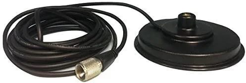 Workman Soporte magnético de antena de radio PM5 CB con enchufe PL-259 y coaxial de 16 pies