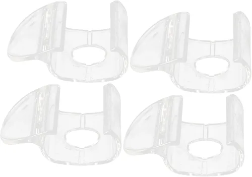 Vista 8 de Tofficu 4 tiradores sin cordón para ventanas, fáciles de instalar, material resistente para persianas enrollables