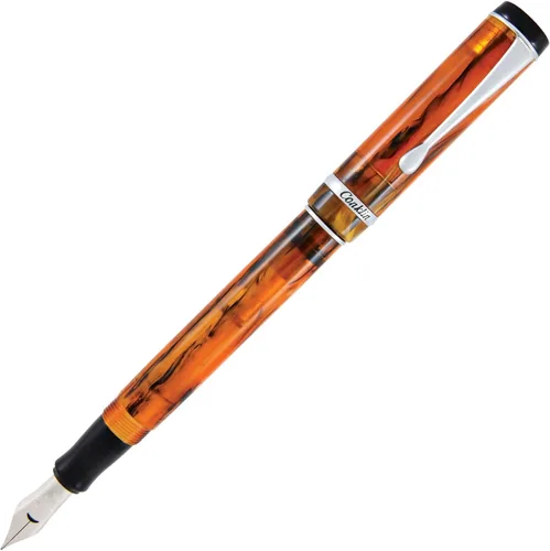 Vista 4 de Pluma estilográfica Conklin Duragraph Amber (CK71340)
