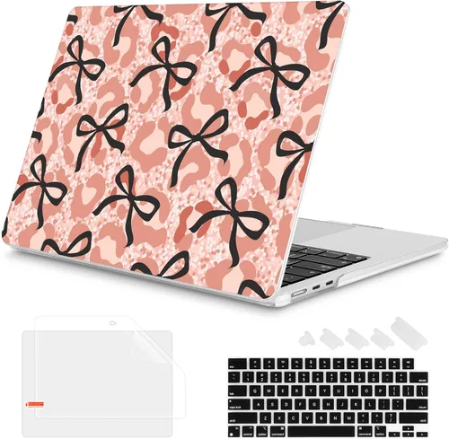 Vista 27 de Mektron Diseñada para MacBook Air 2025/2024/2023 de 15 PULGADAS M4 A3241 /M3 A3114 /M2 A2941, Carcasa de Cubierta Rígida de Plástico Impreso