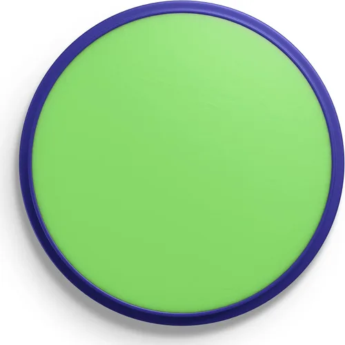Vista 2 de Snazaroo - Pintura clásica para rostro y cuerpo, frasco de 0.66 oz (18.8 g), verde lima