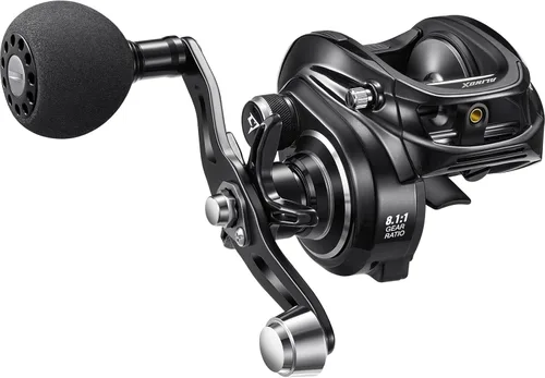 Vista 11 de Piscifun Carrete de pesca Alijoz 300 Baitcaster, carrete de cebo de marco de aluminio, 33 libras de arrastre máximo, carrete de fundición de bajo