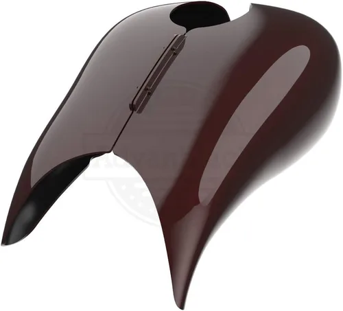 Vista 492 de Fundas de tanque estiradas para whisky ámbar con consola de tablero para Harley Touring Street Glide Road Glide 2014 2015 2016 2017 2018 2019 2020