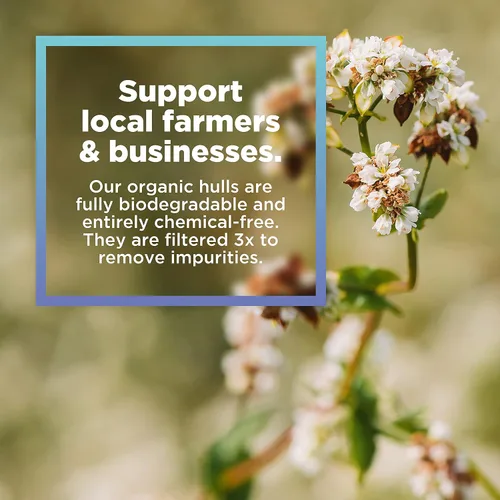 Vista 3 de Bean Products Relleno de casco de trigo sarraceno - 1 lb