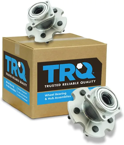 Vista 29 de Conjunto de buje y rodamiento de rueda trasera izquierda y derecha TRQ 2 piezas Compatible con Mazda CX-9 2007-2015 Todo Tracción