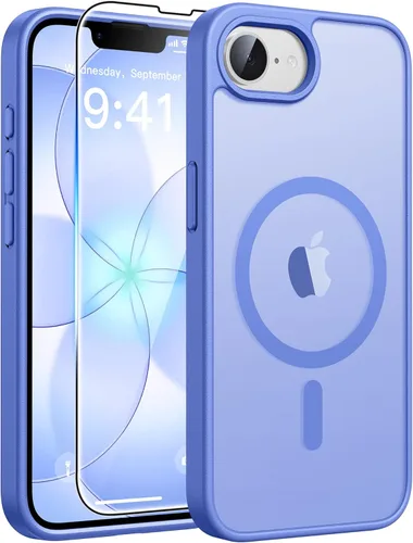 Vista 97 de FNTCASE Funda para iPhone Air: [Compatible con Magsafe] Fundas translúcidas mate con [protección completa de la cámara] [protector de pantalla]