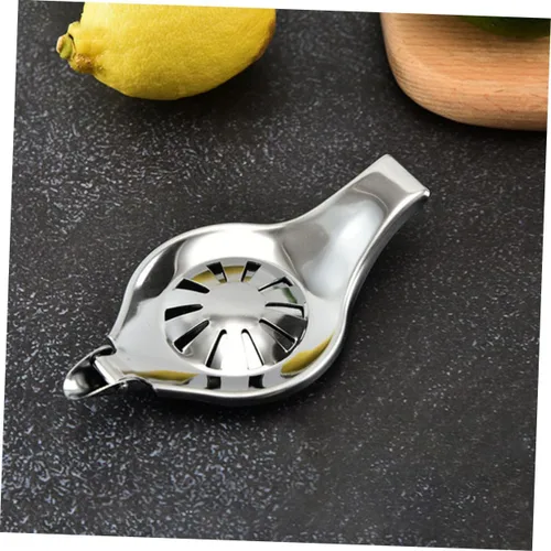 Vista 4 de Zerodeko Exprimidor de limón Exprimidor de limón Exprimidor manual de frutas Exprimidor de cítricos Exprimidor de frutas de acero inoxidable
