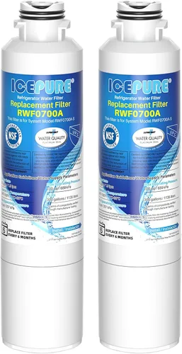 ICEPURE DA29-00020B Replacement for Samsung Water Filter HAF-CIN/EXP HAF-CIN DA29-00020B-1 RF28HMEDBSR RF263BEAESR RS25J500DSR RF263TEAESG RWF0700A
