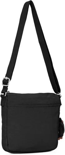 Vista 4 de Kipling Sebastian Sparkly Gold - Bolso cruzado para mujer, color morado