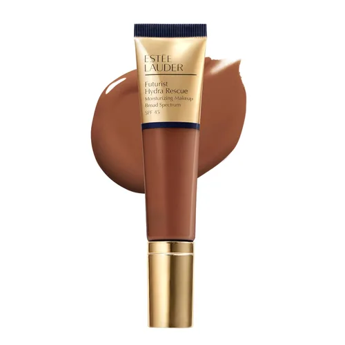 Vista 20 de Estée Lauder Futurist Hydra Rescue Moisturizing Foundation Makeup SPF 45 for a 12-Hour Glow, 1.2 Fl Oz