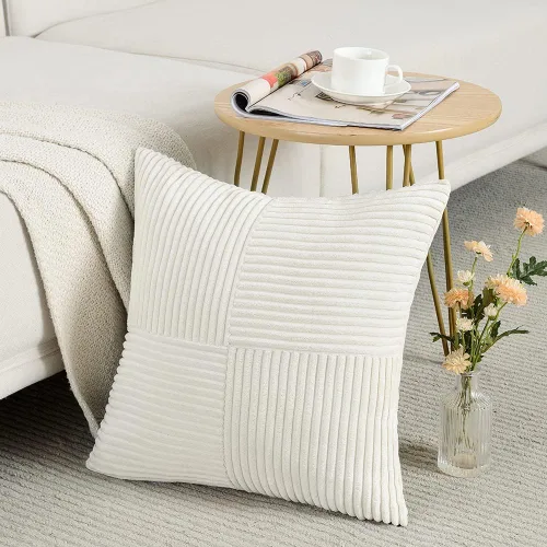 Vista 78 de Fancy Homi - Paquete de 2 fundas de almohada decorativas gris azul pequeño de 14 x 14 pulgadas para sofá, cama, sofá, rústico, estilo granja
