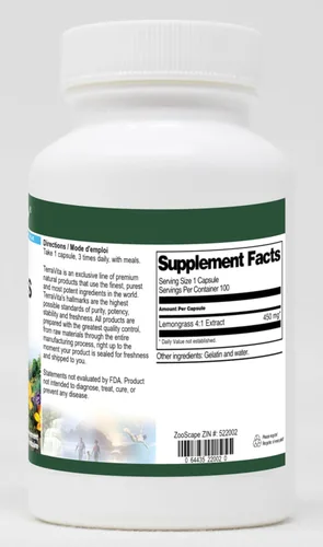 Vista 2 de Limoncillo 4:1-450 mg (100 Cápsulas, ZIN: 522002)