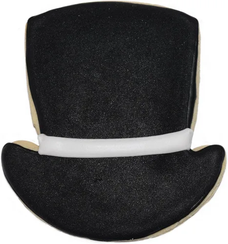 Vista 4 de R&M International Handsome Gents - Cortadores de galletas para caballeros, pajarita, sombrero de copa, bigote, botella de champán, corbata