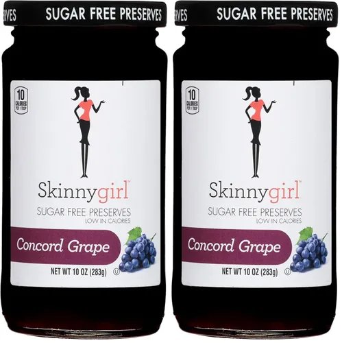 Vista 11 de Skinnygirl Sugar Free Kosher Preserves, Concord Grape, 10 Ounce