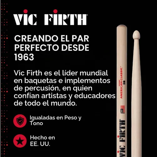 Vista 10 de Vic Firth Serie Signature- Dave Weckl