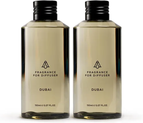 Vista 9 de AromaPlan Aromas de Hotel Dubai, 50 ml (1.7 Fl Oz) - Aceite Difusor de Aroma y Fragancia de Lujo para el Hogar y Hotel - Aceite Difusor de Hotel