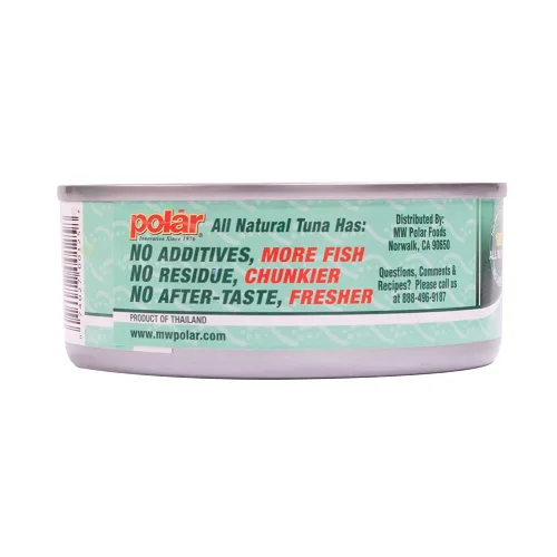 Vista 4 de MW Polar Atún, atún claro totalmente natural, 5 onzas (paquete de 12)