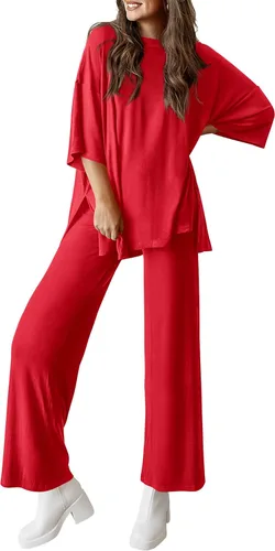 Vista 8 de PRETTYGARDEN Conjunto de dos piezas para mujer Negro
