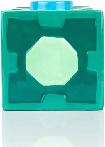 Vista 5 de Caja Meeseeks de Rick and Morty, 4 1/2", alcancía de cerámica para colección.