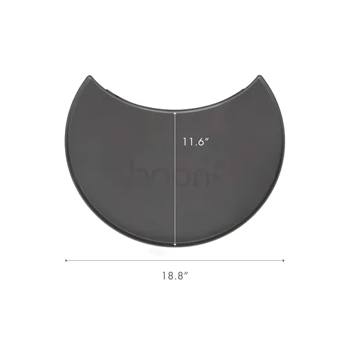 Vista 5 de Boon Grub Bandeja para silla alta, bandeja adicional para uso con silla alta Boon Grub, bandeja para silla de bebé apta para lavavajillas
