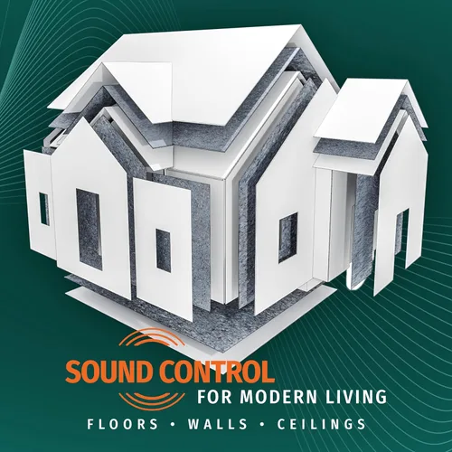 Vista 6 de Paneles acústicos Quieture Soundboard – Tableros de fibra absorbentes de sonido para insonorización e aislamiento térmico – Ideales para paredes