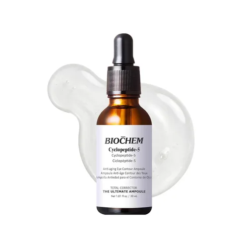 Vista 8 de BIOCHEM Ampolla facial antienvejecimiento 8-oligopéptido tamaño de viaje 0.3 fl oz