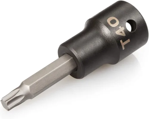 Tekton - Juego de cabezas de destornillador Torx de 1/2 pulgada x T40 de impacto | SIB24240
