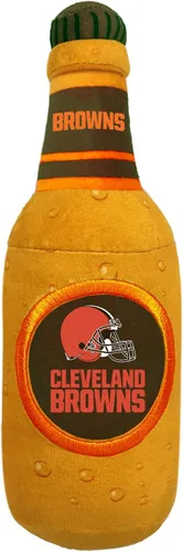 Vista 11 de Pets First NFL Buffalo Bills - Botella de cerveza de peluche para perros y gatos, juguete de chirrido de perro y gato, botella de soda de estadio