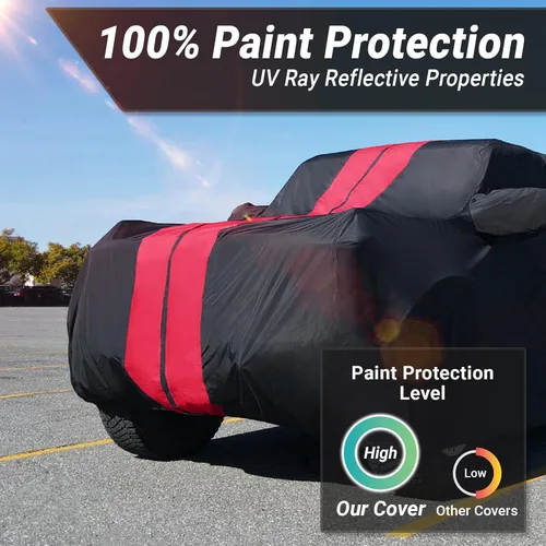 Vista 94 de iCarCover Funda de automóvil de alta calidad para Mazda CX-5 2013-2023, impermeable, para todo tipo de clima, lluvia, nieve, UV, protector