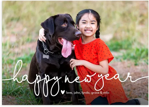 Vista 16 de Let's Make Memories - Tarjetas navideñas personalizadas con sobres, tarjetas navideñas de 5 x 7 pulgadas, sobres blancos, Colorful Lights