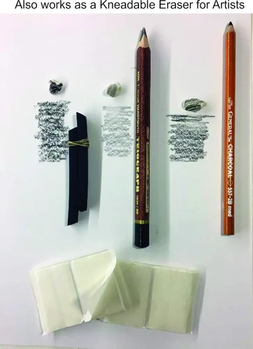 Vista 5 de Masilla adhesiva de museo de 3 onzas, reutilizable, reposicionable, calidad de museo y galería, masilla adhesiva, no se seca