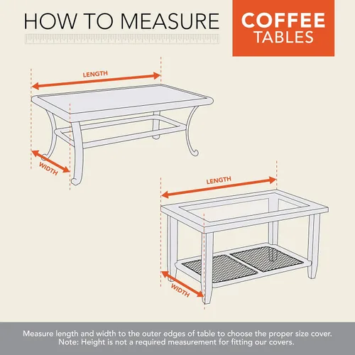Vista 5 de Modern Leisure Garrison - Funda otomana/mesa auxiliar/hoguera de patio, tela resistente al agua, protección resistente para muebles de patio al aire