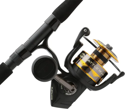 Vista 18 de Penn Battle IV - Carrete giratorio y caña de pescar
