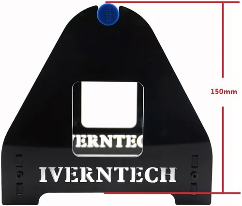 Vista 7 de Iverntech Soporte de Montaje en Rack para Filamento de Impresora 3D de Acrílico de 1 Carrete para PLA, ABS, Madera, TPU, Nylon, Materiales Flexibles