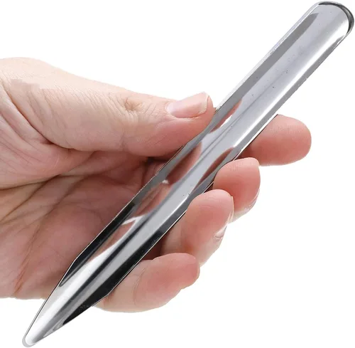 Vista 4 de Cucharas de acero inoxidable para cuentas de acero inoxidable, 2 cucharas de joyería para perlas, piedras preciosas para recoger cuentas