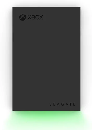 Seagate - Game Drive para Xbox, disco duro externo portátil de 2 TB, HDD, USB 3.2 Gen 1, color negro con barra LED verde incorporada, certificada