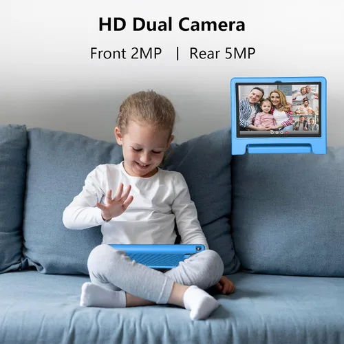 Vista 6 de JREN Tablet para Niños ｜ 10 Pulgadas 64GB Android 14 ｜ Octa-core ｜ 64GB ｜ WiFi ｜ Bluetooth ｜ Control Parental ｜ Contenido para Niños ｜ Tabletas