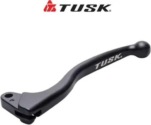 Vista 2 de Palanca de Embrague Tusk Negra Compatible con Honda CRF125F 2014-2025/CRF125F (Rueda Grande) 2014-2025
