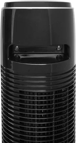 Vista 4 de SPT SF-1536BK: Ventilador de torre con control remoto y temporizador en negro